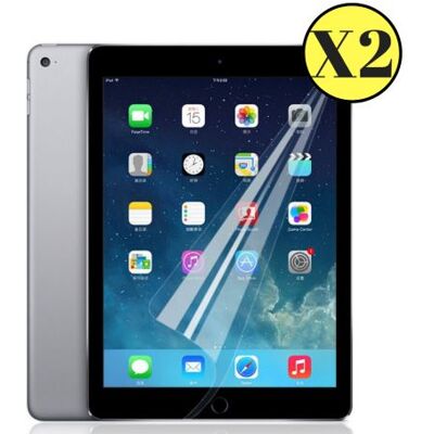 Set van 2 beschermfolies voor Apple iPad AIR 1 / AIR 2 / 5e generatie 2017 / 6e generatie 2018 - Ultrabestendige kunststof schermbeschermer Antikras Ultradunne Phonillico® Set van 2 beschermfolies voor Apple iPad AIR 1 / AIR 2 / 5e generatie 2017 / 6e generatie 2018 - Ultrabestendige kunststof schermbeschermer Antikras Ultradunne Phonillico®
