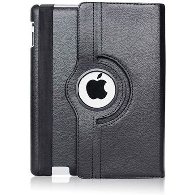 Zwart 360 graden draaibare hoes voor Apple iPad MINI 1 / MINI 2 / MINI 3 - Volledige beschermhoes Cover Portret Landschapsbestendig Anti-schokbescherming Elastische sluiting Phonillico® Zwart 360 graden draaibare hoes voor Apple iPad MINI 1 / MINI 2 / MINI 3 - Volledige beschermhoes Cover Portret Landschapsbestendig Anti-schokbescherming Elastische sluiting Phonillico®