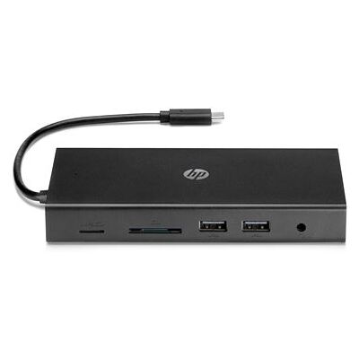HP Travel Hub - Poortreplicator - USB-C - VGA, HDMI - Europa HP Travel Hub - Poortreplicator - USB-C - VGA, HDMI - Europa