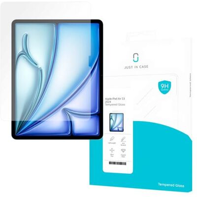 JUST IN CASE JUST GREEN TEMP.GLASS IPAD AIR 13 M2 JUST IN CASE JUST GREEN TEMP.GLASS IPAD AIR 13 M2