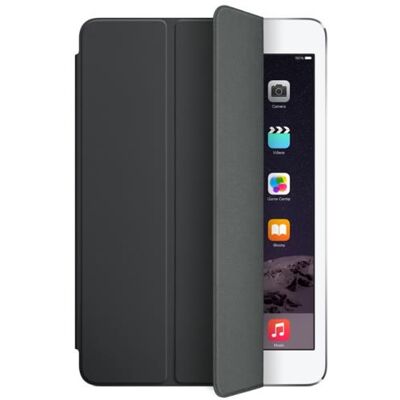 Apple Smart - Flip cover voor tablet - polyurethaan - zwart Apple Smart - Flip cover voor tablet - polyurethaan - zwart
