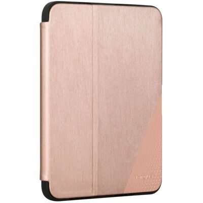 Targus Click-In - Flip cover voor tablet - polycarbonaat - rosegoud - 8.3" - voor Apple iPad mini (6de generatie) Targus Click-In - Flip cover voor tablet - polycarbonaat - rosegoud - 8.3" - voor Apple iPad mini (6de generatie)