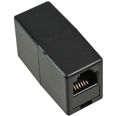 InLine - Koppelstuk voor telefoon - RJ-11 (V) naar RJ-11 (V) InLine - Koppelstuk voor telefoon - RJ-11 (V) naar RJ-11 (V)