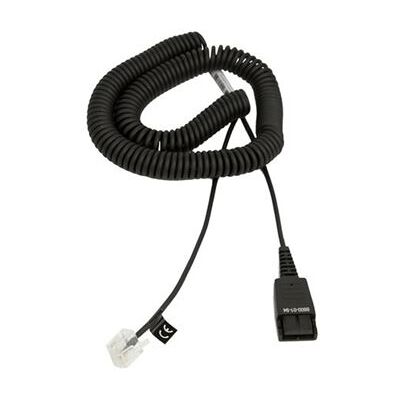 Jabra - Kabel voor telefoonhoorn - RJ-45 male naar Quick Disconnect male - 2 m Jabra - Kabel voor telefoonhoorn - RJ-45 male naar Quick Disconnect male - 2 m