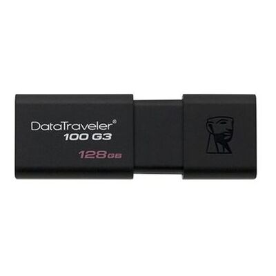 Kingston DataTraveler 100 G3 - USB-flashstation - 128 GB Kingston DataTraveler 100 G3 - USB-flashstation - 128 GB