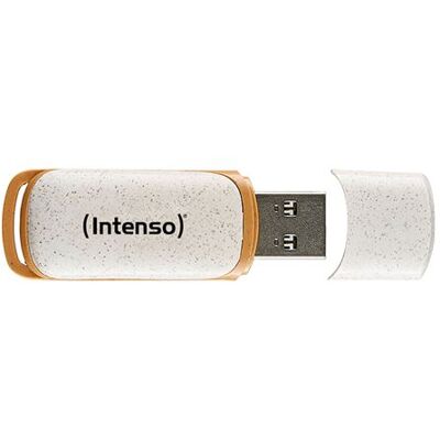 Intenso Green Line USB 3.2 Sleutel 64 GB Beige Intenso Green Line USB 3.2 Sleutel 64 GB Beige