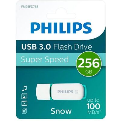 PHILIPS SNOW GREEN 256GB USB 3.0 PHILIPS SNOW GREEN 256GB USB 3.0