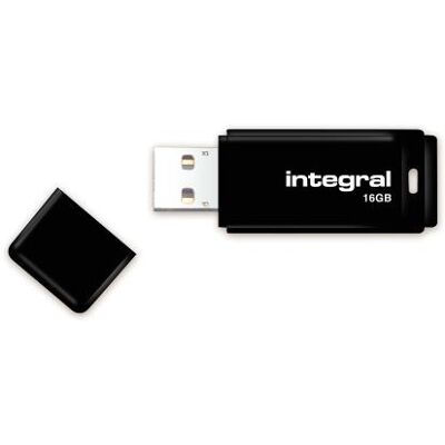 16 GB Black Integral USB 2.0 Key 16 GB Black Integral USB 2.0 Key