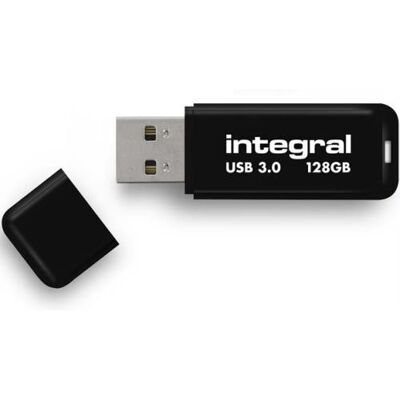 Flash Drive Integral 128GB USB-Stick 3.0 Zwart Flash Drive Integral 128GB USB-Stick 3.0 Zwart