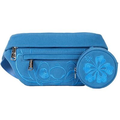 Funko Loungefly Heuptas Disney Stitch Fanny Blauw Funko Loungefly Heuptas Disney Stitch Fanny Blauw