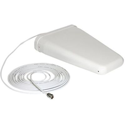 Delock LTE Band 1/3/7/20 Antenna - Antenne - Smart Home - 9 dBi - directioneel - buiten de deur, poolbevestiging - wit Delock LTE Band 1/3/7/20 Antenna - Antenne - Smart Home - 9 dBi - directioneel - buiten de deur, poolbevestiging - wit