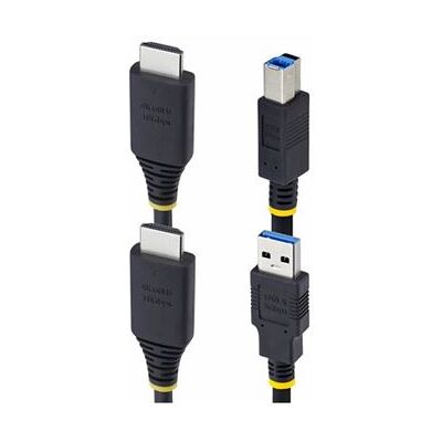 StarTech.com 6ft (1.8m) HDMI and USB 5Gbps KVM Cable - Toetsenbord / video / muis (TVM) kabel - HDMI, USB type A (M) naar HDMI, USB Type B (M) - 1.8 m - ondersteunt 4k60 Hz, HDR10-ondersteuning - zwart StarTech.com 6ft (1.8m) HDMI and USB 5Gbps KVM Cable - Toetsenbord / video / muis (TVM) kabel - HDMI, USB type A (M) naar HDMI, USB Type B (M) - 1.8 m - ondersteunt 4k60 Hz, HDR10-ondersteuning - zwart