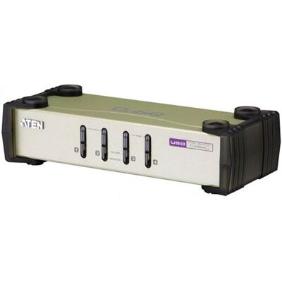 Aten technology ATEN CubiQ CS84U - KVM-schakelaar - 4 poorten - desktop Aten technology ATEN CubiQ CS84U - KVM-schakelaar - 4 poorten - desktop