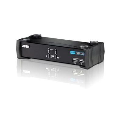 Aten technology ATEN CubiQ CS1762A - KVM / audioschakelaar - 2 poorten - desktop Aten technology ATEN CubiQ CS1762A - KVM / audioschakelaar - 2 poorten - desktop