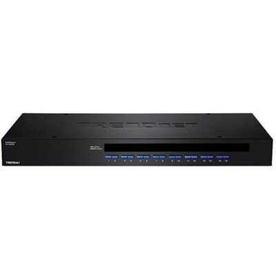 TRENDnet TK 1603R - KVM / USB switch - 16 x KVM / USB - 1 lokale gebruiker - rack-uitvoering - TAA Compliant TRENDnet TK 1603R - KVM / USB switch - 16 x KVM / USB - 1 lokale gebruiker - rack-uitvoering - TAA Compliant