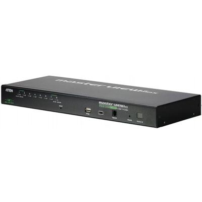 Aten technology ATEN KVM on the NET CS1708i - KVM-schakelaar - 8 x KVM port(s) - 1 lokale gebruiker - 2 IP-gebruikers - desktop Aten technology ATEN KVM on the NET CS1708i - KVM-schakelaar - 8 x KVM port(s) - 1 lokale gebruiker - 2 IP-gebruikers - desktop