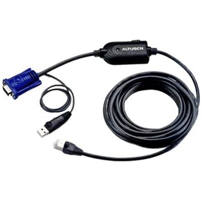 ATEN Technology ATEN KA7970 USB KVM Adapter Cable (CPU Module) - Toetsenbord / video / muis (TVM) kabel - RJ-45 (M) naar USB, HD-15 (VGA) (M) ATEN Technology ATEN KA7970 USB KVM Adapter Cable (CPU Module) - Toetsenbord / video / muis (TVM) kabel - RJ-45 (M) naar USB, HD-15 (VGA) (M)