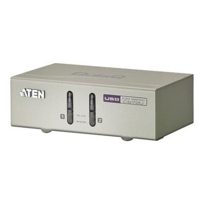 Aten technology ATEN CS72U - KVM-schakelaar - 2 x KVM port(s) - 1 lokale gebruiker - desktop Aten technology ATEN CS72U - KVM-schakelaar - 2 x KVM port(s) - 1 lokale gebruiker - desktop