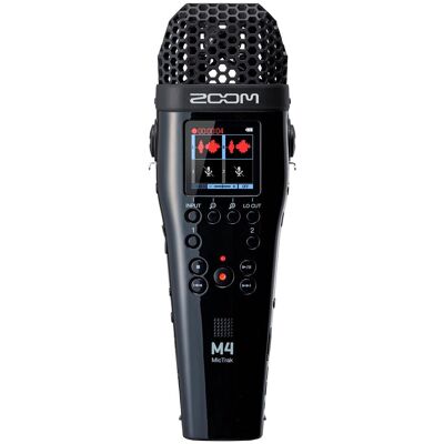 Zoom Microfoon 4-kanaals 32-bit M4 MicTrak audiorecorder Zwart Zoom Microfoon 4-kanaals 32-bit M4 MicTrak audiorecorder Zwart