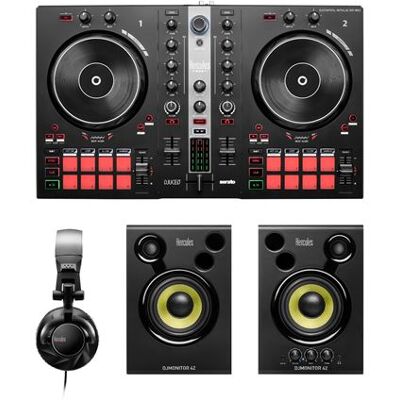 Hercules Mixpaneel DJ Essentials DJControl Inpulse 300 MK2 Zwart Hercules Mixpaneel DJ Essentials DJControl Inpulse 300 MK2 Zwart