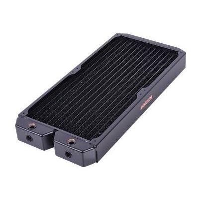 Alphacool NexXxoS XT45 Full Copper Dual - Radiator voor vloeibaar koelsysteem - zwart Alphacool NexXxoS XT45 Full Copper Dual - Radiator voor vloeibaar koelsysteem - zwart