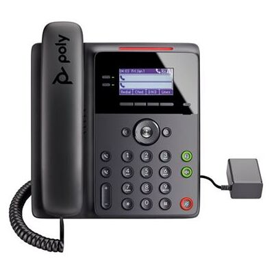 HP Poly Edge B30 - VoIP-telefoon - 5-weg geschikt voor oproepen - SIP - 16 lijnen - zwart HP Poly Edge B30 - VoIP-telefoon - 5-weg geschikt voor oproepen - SIP - 16 lijnen - zwart