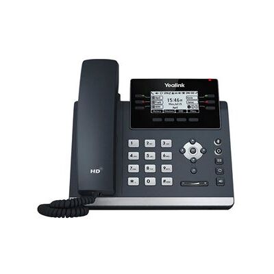 Yealink SIP-T42U - VoIP-telefoon met nummerherkenning - 5-weg geschikt voor oproepen - SIP, SIP v2, SRTP - 12 lijnen - klassiek grijs Yealink SIP-T42U - VoIP-telefoon met nummerherkenning - 5-weg geschikt voor oproepen - SIP, SIP v2, SRTP - 12 lijnen - klassiek grijs