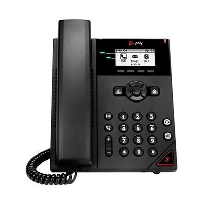 HP Poly VVX 150 - VoIP-telefoon - 3-weg geschikt voor oproepen - SIP, RTCP, RTP, SRTP, SDP - 2 lijnen HP Poly VVX 150 - VoIP-telefoon - 3-weg geschikt voor oproepen - SIP, RTCP, RTP, SRTP, SDP - 2 lijnen