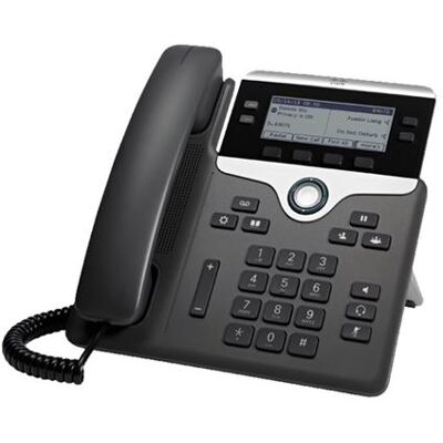 Cisco Systems Cisco IP Phone 7841 - With Multiplatform Phone Firmware - VoIP-telefoon - SIP - 4 lijnen - TAA Compliant Cisco Systems Cisco IP Phone 7841 - With Multiplatform Phone Firmware - VoIP-telefoon - SIP - 4 lijnen - TAA Compliant