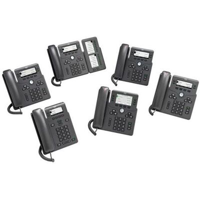 Cisco IP Phone 6821 - VoIP-telefoon met nummerherkenning/wachtstand - SIP, SRTP - 2 lijnen Cisco IP Phone 6821 - VoIP-telefoon met nummerherkenning/wachtstand - SIP, SRTP - 2 lijnen
