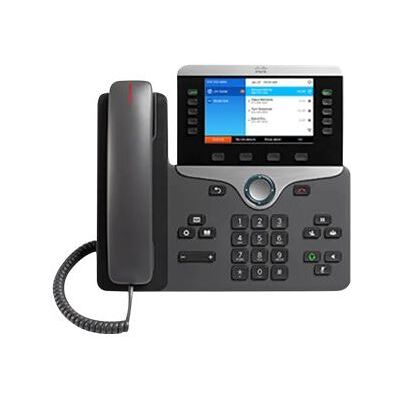 Cisco Systems Cisco IP Phone 8841 - VoIP-telefoon - SIP, RTCP, RTP, SRTP, SDP - 5 regels Cisco Systems Cisco IP Phone 8841 - VoIP-telefoon - SIP, RTCP, RTP, SRTP, SDP - 5 regels