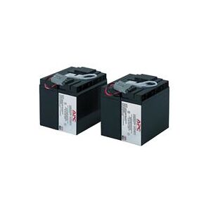 APC Replacement Battery Cartridge #55 - UPS-batterij - Loodzuur - 2-cels - zwart - voor P/N: SMT2200C, SMT2200I-AR, SMT2200IC, SMT3000C, SMT3000I-AR, SMT3000IC, SUA3000I-IN APC Replacement Battery Cartridge #55 - UPS-batterij - Loodzuur - 2-cels - zwart - voor P/N: SMT2200C, SMT2200I-AR, SMT2200IC, SMT3000C, SMT3000I-AR, SMT3000IC, SUA3000I-IN