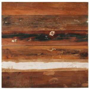 vidaXL Dessus de Table Carré Remplacement de Table Dessus de Table de Rechange Table Basse 70x70 cm 25-27 mm Bois de Récupération Solide vidaXL Dessus de Table Carré Remplacement de Table Dessus de Table de Rechange Table Basse 70x70 cm 25-27 mm Bois de Récupération Solide