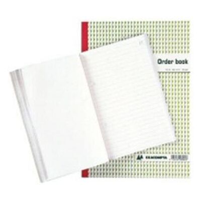 EXACOMPTA ORDERBOOK GELIJND 21/13,5 50D A. EXACOMPTA ORDERBOOK GELIJND 21/13,5 50D A.
