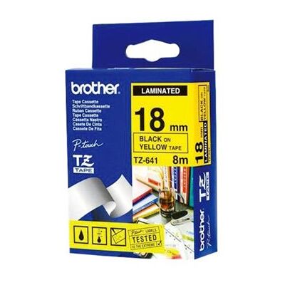 Brother - Rol (1,8 cm x 8 m) gelamineerde tape - voor P-Touch PT-1650, 18, 1830, 1880, 1950, 1960, 2100, 2110, 2430, 2700, 2710, 3600, 9800 Brother - Rol (1,8 cm x 8 m) gelamineerde tape - voor P-Touch PT-1650, 18, 1830, 1880, 1950, 1960, 2100, 2110, 2430, 2700, 2710, 3600, 9800