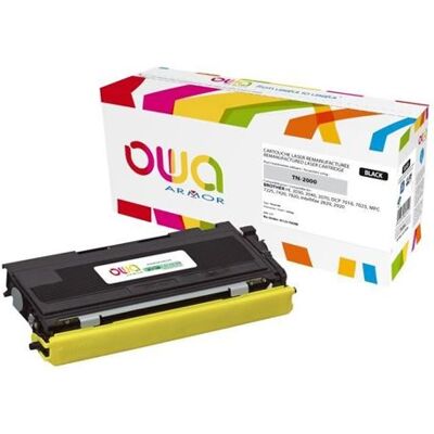 Armor - Zwart - compatibel - tonercartridge - voor Brother DCP-7010, DCP-7010L, DCP-7025, MFC-7225n, MFC-7420, MFC-7820N; FAX-2820, 2825 Armor - Zwart - compatibel - tonercartridge - voor Brother DCP-7010, DCP-7010L, DCP-7025, MFC-7225n, MFC-7420, MFC-7820N; FAX-2820, 2825