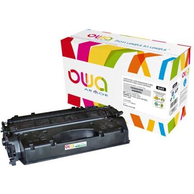 Armor OWA - Hoge capaciteit - zwart - compatibel - gereviseerd - tonercartridge (alternatief voor: Canon 3480B002, HP 05X) - voor Canon ImageCLASS LBP6300, LBP6650; Laser Shot LBP-6300, 6650; Satera LBP6300 Armor OWA - Hoge capaciteit - zwart - compatibel - gereviseerd - tonercartridge (alternatief voor: Canon 3480B002, HP 05X) - voor Canon ImageCLASS LBP6300, LBP6650; Laser Shot LBP-6300, 6650; Satera LBP6300