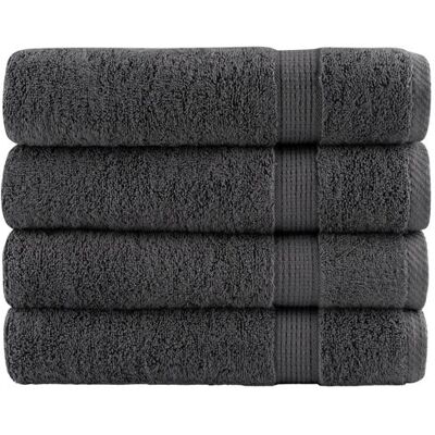 vidaXL Serviettes de Bain de Qualité Supérieure 4 pcs, Serviettes de Douche, Draps de Bain, Serviettes d'Invité de Toilette, 600g/m² 137165 vidaXL Serviettes de Bain de Qualité Supérieure 4 pcs, Serviettes de Douche, Draps de Bain, Serviettes d'Invité de Toilette, 600g/m² 137165