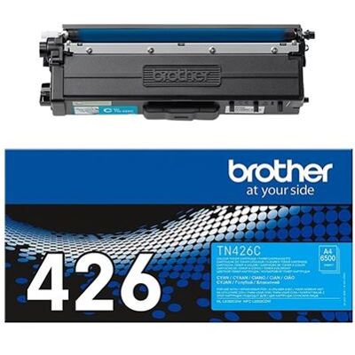 Brother TN426C - Super Jumbo - cyaan - origineel - tonercartridge Brother TN426C - Super Jumbo - cyaan - origineel - tonercartridge