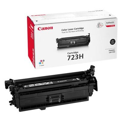Canon 723 BK - Zwart - origineel - tonercartridge - voor i-SENSYS LBP7750Cdn Canon 723 BK - Zwart - origineel - tonercartridge - voor i-SENSYS LBP7750Cdn