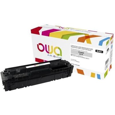 Armor OWA - Zwart - compatibel - gereviseerd - tonercartridge (alternatief voor: HP 201X, HP CF400X) - voor HP Color LaserJet Pro M252dn, M252dw, M252n, MFP M277c6, MFP M277dw, MFP M277n Armor OWA - Zwart - compatibel - gereviseerd - tonercartridge (alternatief voor: HP 201X, HP CF400X) - voor HP Color LaserJet Pro M252dn, M252dw, M252n, MFP M277c6, MFP M277dw, MFP M277n
