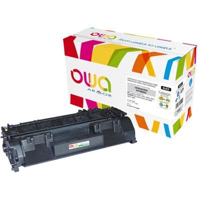 Armor OWA - Zwart - compatibel - gereviseerd - tonercartridge (alternatief voor: HP CE505A) - voor HP LaserJet P2055, P2055d, P2055dn, P2055x Armor OWA - Zwart - compatibel - gereviseerd - tonercartridge (alternatief voor: HP CE505A) - voor HP LaserJet P2055, P2055d, P2055dn, P2055x
