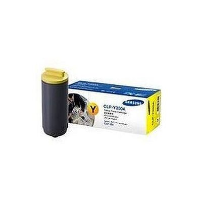 Samsung CLP-Y350A - Geel - origineel - tonercartridge - voor CLP-350N Samsung CLP-Y350A - Geel - origineel - tonercartridge - voor CLP-350N