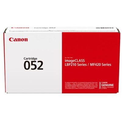 Canon 052 - Zwart - origineel - tonercartridge - voor imageCLASS LBP212, LBP215, MF429; i-SENSYS LBP212, LBP214, LBP215, MF421, MF426, MF429 Canon 052 - Zwart - origineel - tonercartridge - voor imageCLASS LBP212, LBP215, MF429; i-SENSYS LBP212, LBP214, LBP215, MF421, MF426, MF429