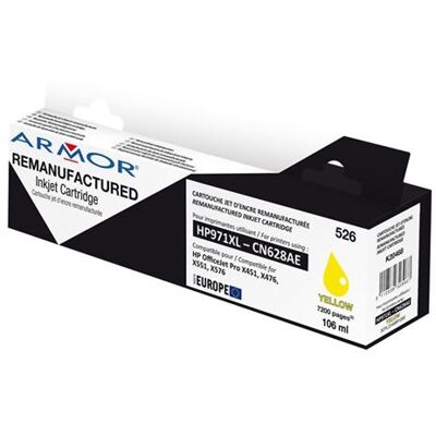 Armor - 106 ml - geel - compatibel - printcartridge (alternatief voor: HP CN628AE) - voor HP Officejet Pro X451dn, X451dw, X476dn MFP, X476dw MFP, X551dw, X576dw MFP Armor - 106 ml - geel - compatibel - printcartridge (alternatief voor: HP CN628AE) - voor HP Officejet Pro X451dn, X451dw, X476dn MFP, X476dw MFP, X551dw, X576dw MFP