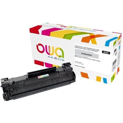 Armor OWA - Zwart - compatibel - tonercartridge (alternatief voor: HP CF283A) - voor HP LaserJet Pro M201, M202, MFP M125, MFP M127, MFP M225 Armor OWA - Zwart - compatibel - tonercartridge (alternatief voor: HP CF283A) - voor HP LaserJet Pro M201, M202, MFP M125, MFP M127, MFP M225