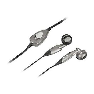 Hama CS-402 - Headset - oordopje - met bekabeling - grijs, zwart Hama CS-402 - Headset - oordopje - met bekabeling - grijs, zwart