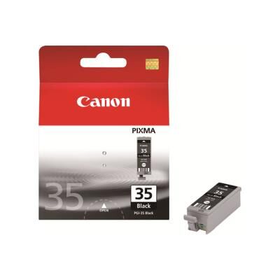 Canon PGI-35 Black - Zwart - origineel - inkttank - voor PIXMA iP100, iP100 Bundle, iP100 with battery, iP100wb, iP110, TR150 with Battery Pack Canon PGI-35 Black - Zwart - origineel - inkttank - voor PIXMA iP100, iP100 Bundle, iP100 with battery, iP100wb, iP110, TR150 with Battery Pack