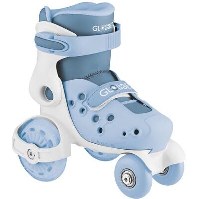 Globber Evolutifs-leerrollers Voor Kinderen Maat 26-29 Pastelblauw Globber Evolutifs-leerrollers Voor Kinderen Maat 26-29 Pastelblauw