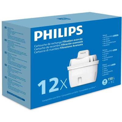 Philips Waterfiltercartridge Phillips AWP213/10 Wit Philips Waterfiltercartridge Phillips AWP213/10 Wit